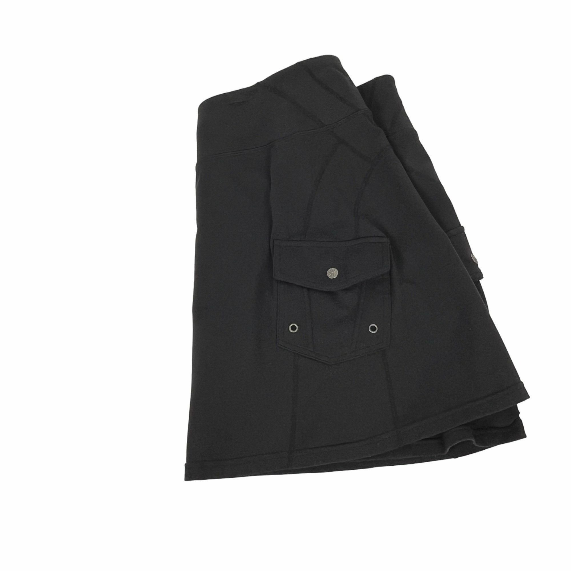 Athleta Athleta Jersey-Knit Black Skort with Pockets Sz. M Size 30" / US 8 / IT 44 - 6 Thumbnail