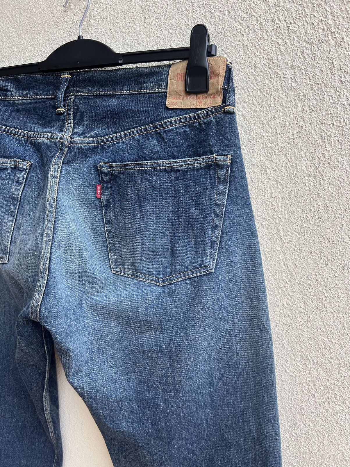 Heller's Cafe Dubbleworks X Warehouse Fade Denim Selvedge Jeans Size US 34 / EU 50 - 18 Thumbnail