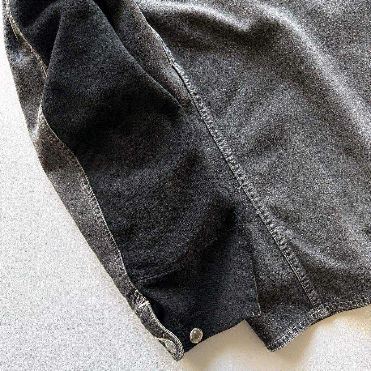 Undercover AW03 Paper Doll Hybrid Reconstructed Denim Chore Jacket Size US M / EU 48-50 / 2 - 8 Thumbnail