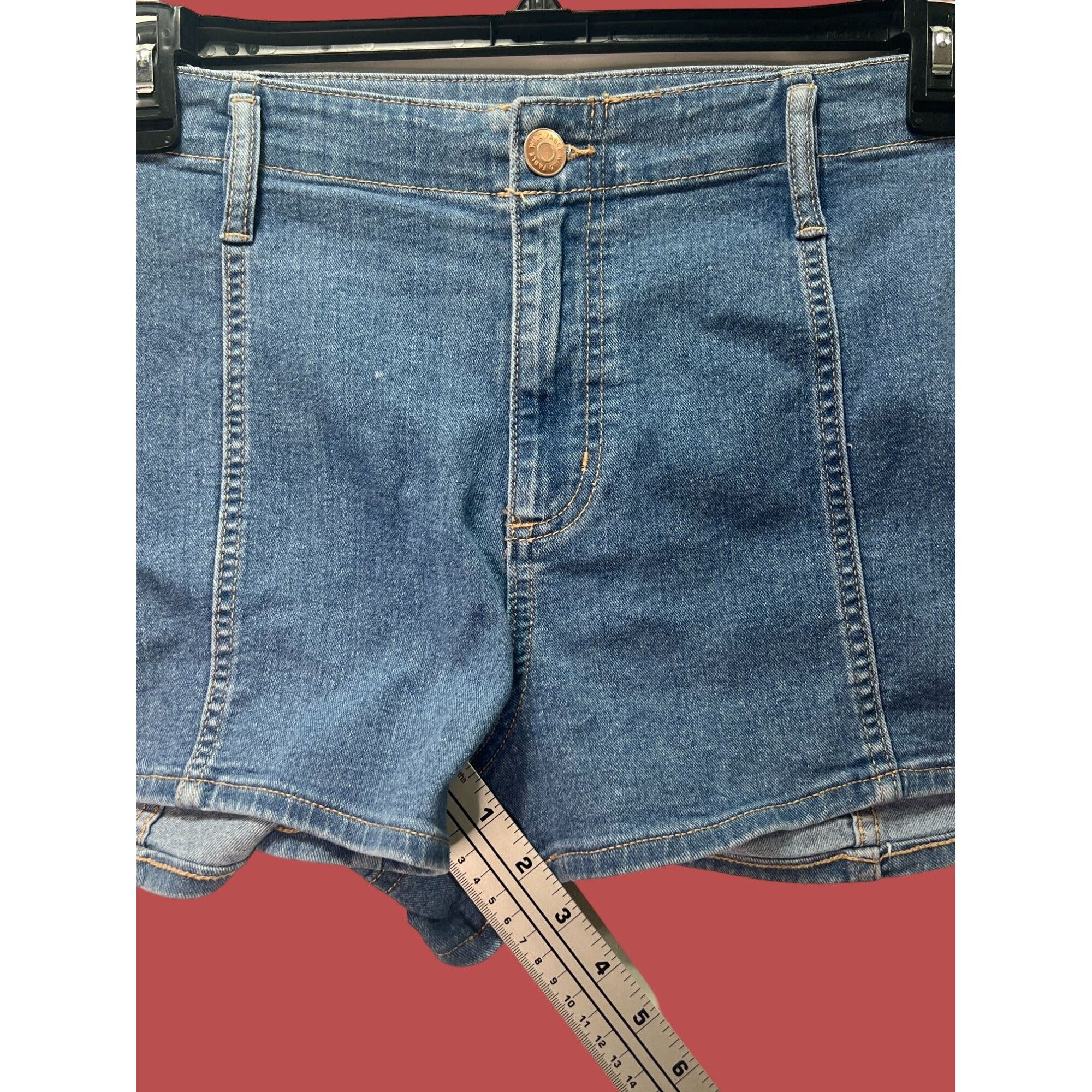 Other Wild Fable - Women's Super-High Rise Jean Shorts - 2.5" Ins Size 36" / US 14 / IT 50 - 9 Thumbnail