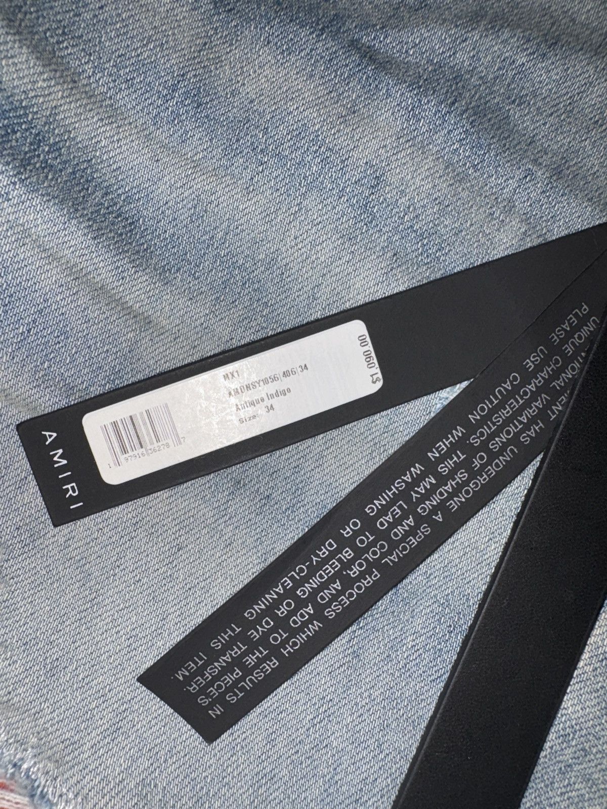 Amiri Amiri Antique Indigo Size US 34 / EU 50 - 5 Thumbnail
