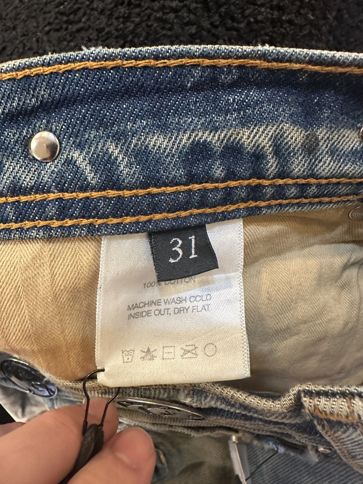 Enfants Riches Deprimes ENFANTS ERD Mud Wash Denim Size US 31 - 6 Thumbnail