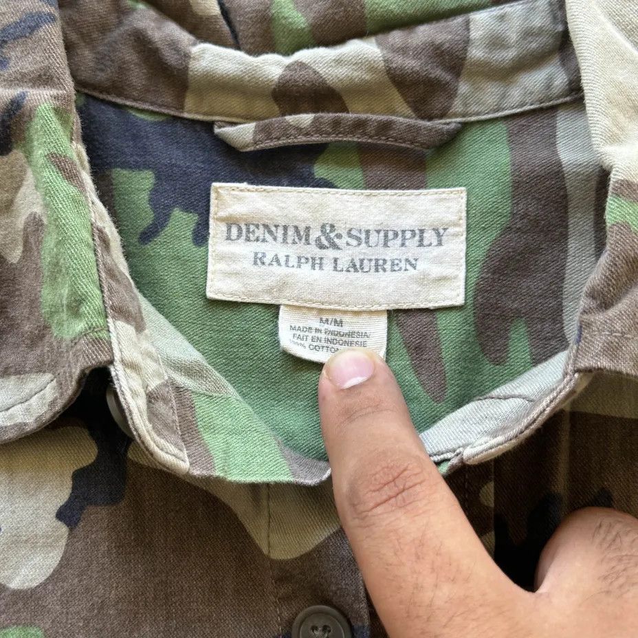 Denim & Supply Ralph Lauren Vintage Denim Supply Ralph Lauren Camo Native American Skull Size US M / EU 48-50 / 2 - 4 Thumbnail