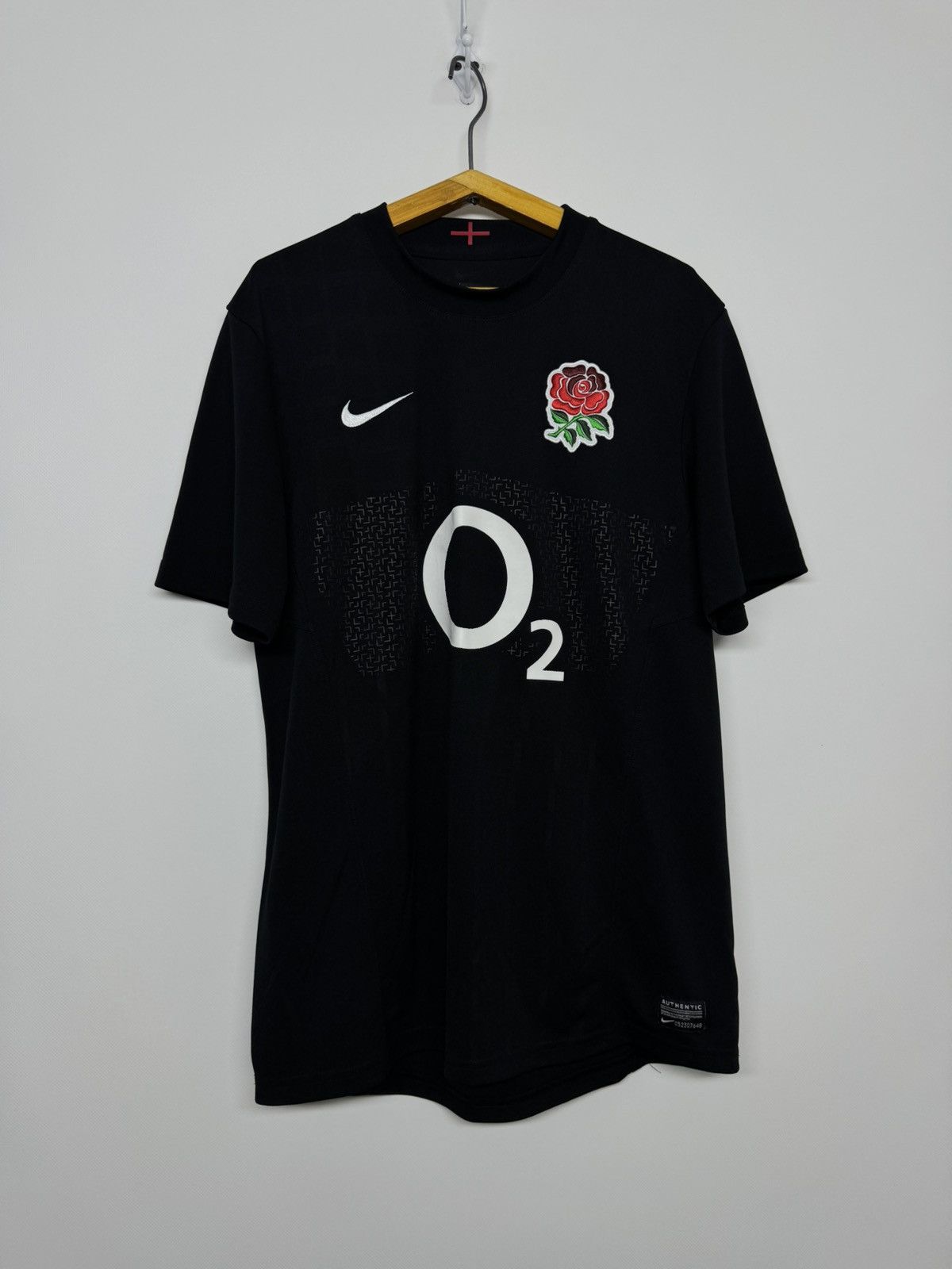 Nike Vintage Y2k Nike England O2 Rugby Jersey Shirt Size US S / EU 44-46 / 1 - 4 Thumbnail