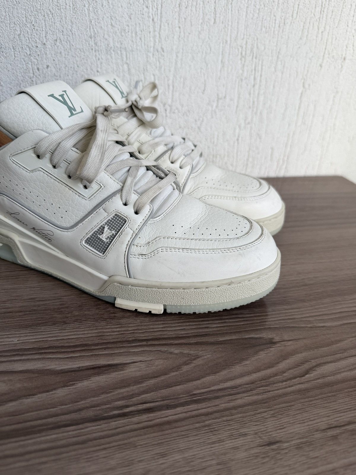 Louis Vuitton lv trainers by Virgil Abloh Size US 9 / EU 42 - 4 Thumbnail