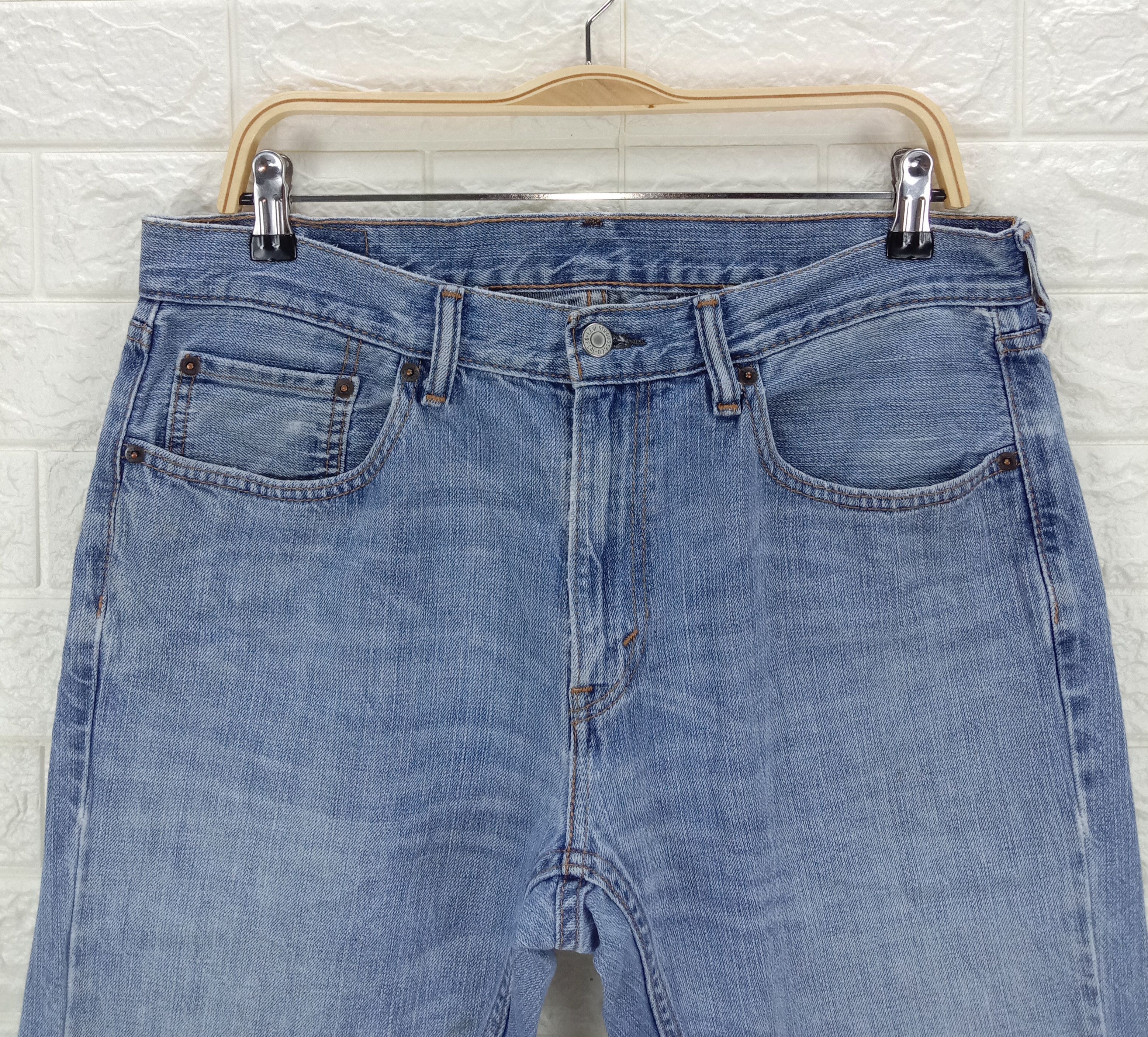 Levi's Vintage Levi's 559 Jeans Blue Wash Denim Size US 34 / EU 50 - 2 Thumbnail