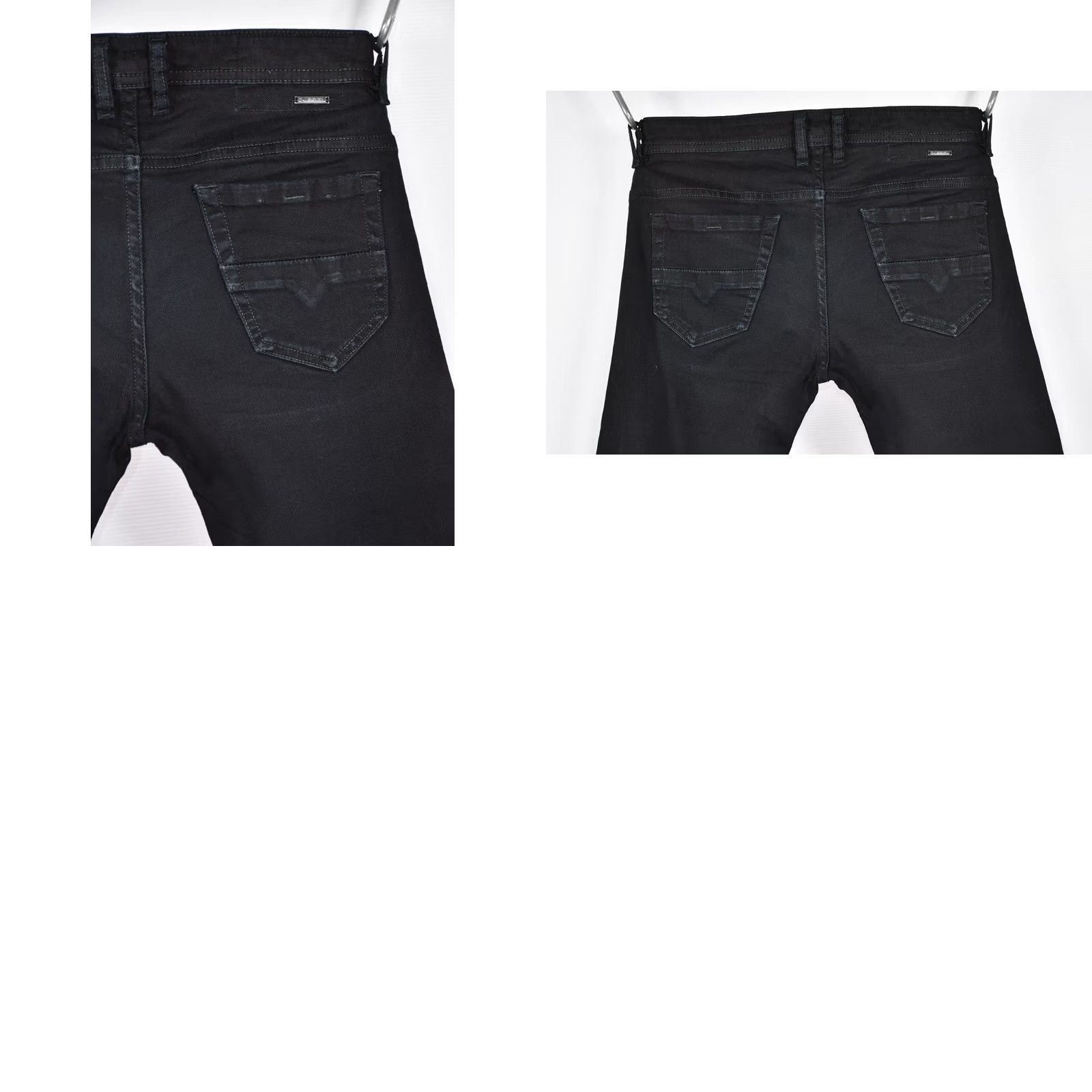 Diesel Diesel THOMMER 0688H Slim-Skinny Jeans Women's Black 31x32 XS? Size US 31 - 8 Thumbnail
