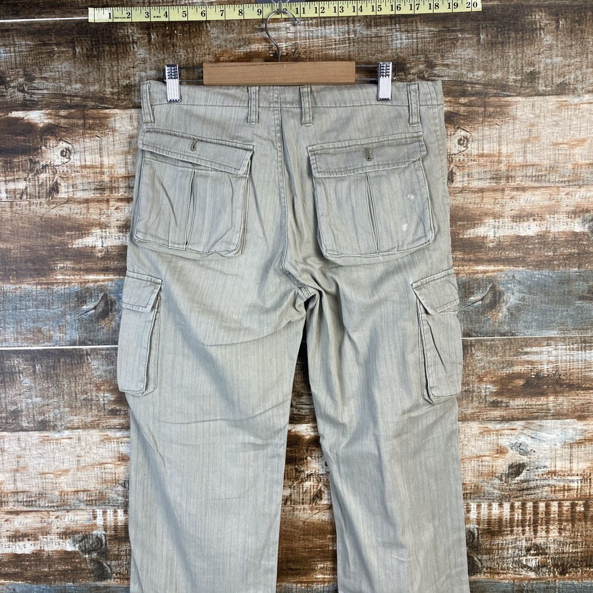 Comme Ca Ism DL Comme Ca Ism Gray Cargo Multipocket Pants #C983 Size US 30 / EU 46 - 16 Thumbnail
