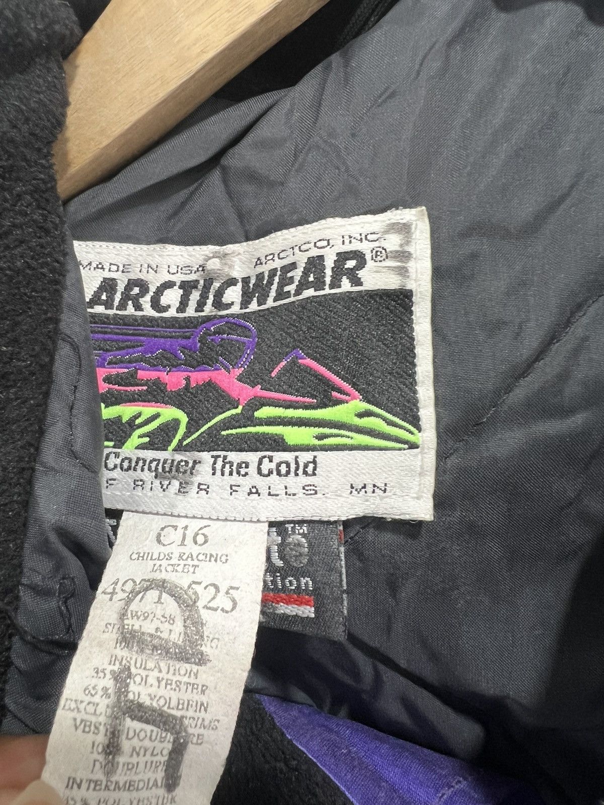 Other Vintage Arctic Cat Racing Jacket Womens fit Size S / US 4 / IT 40 - 5 Thumbnail