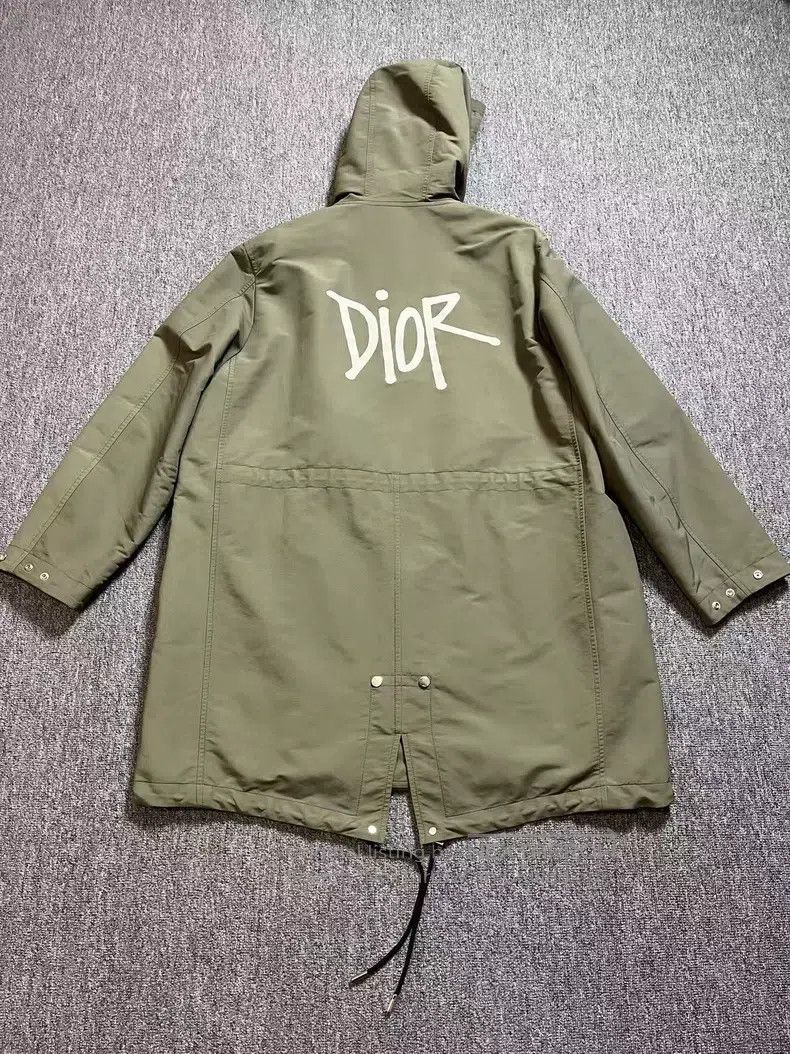 Dior Dior Printed Zip-up Parka Jacket Size US S / EU 44-46 / 1 - 2 Thumbnail