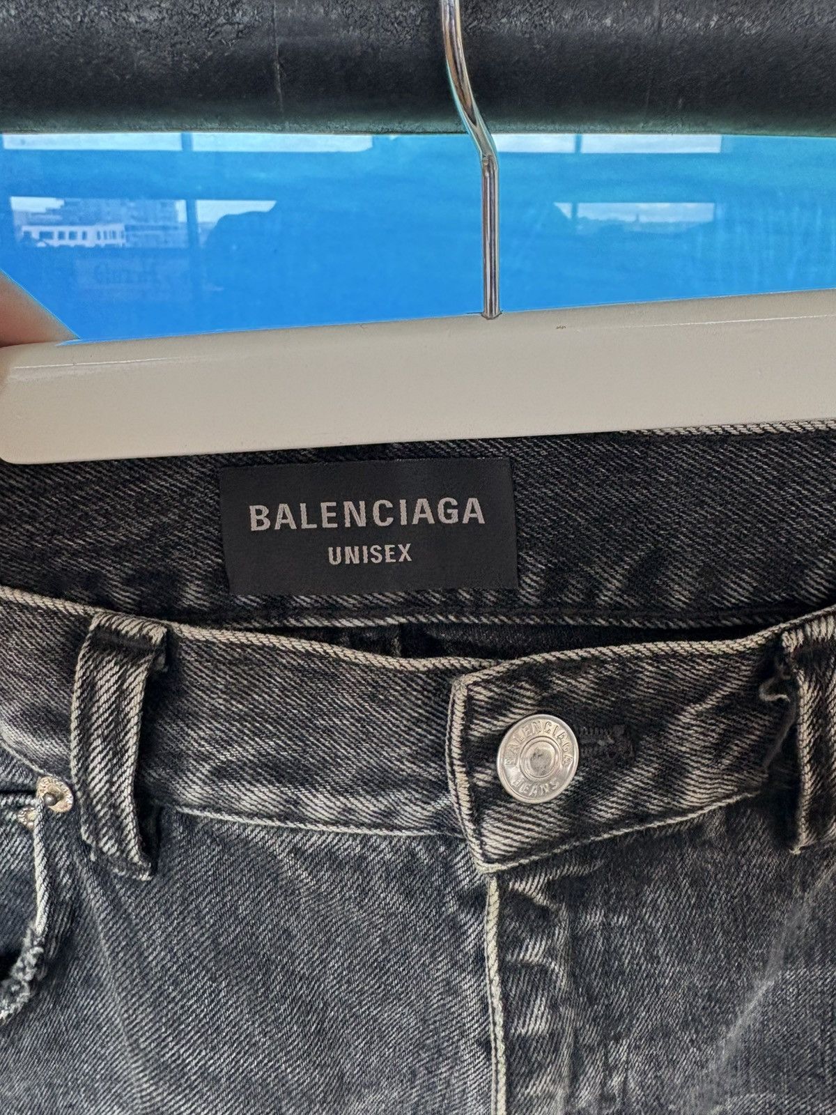 Balenciaga Balenciaga Fall22 Lost Tape Flared Denim Size US 31 - 5 Thumbnail