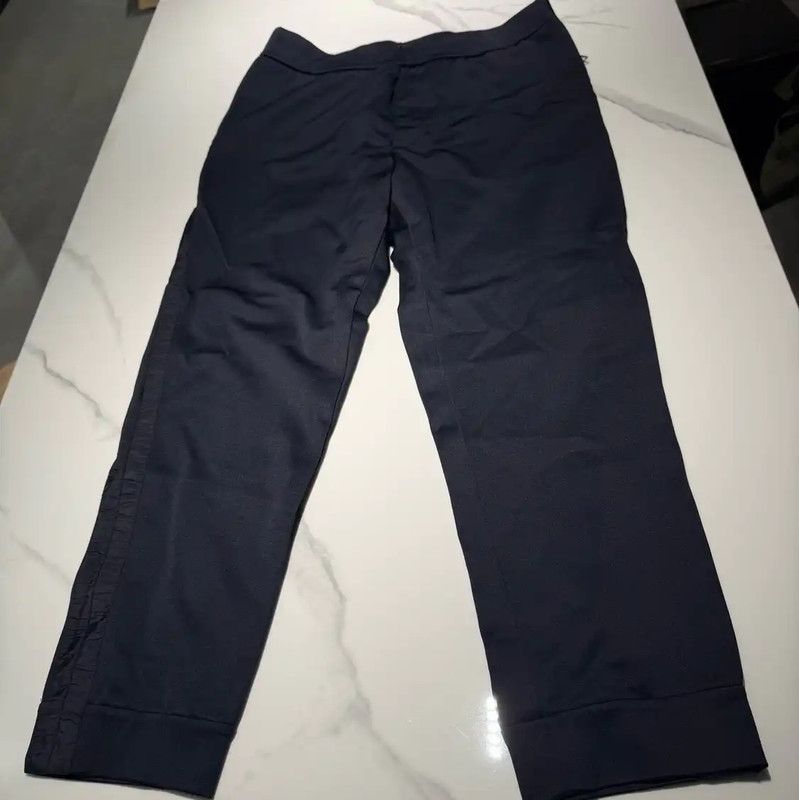 Prada Prada XL Dark Blue Casual Pants Size US 44 / EU 60 - 1 Thumbnail