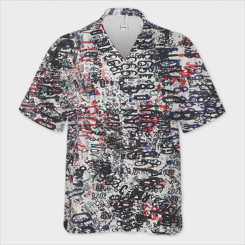 The Unbranded Brand Cotton Wool Memory Print Shirt Size US M / EU 48-50 / 2 - 2 Thumbnail