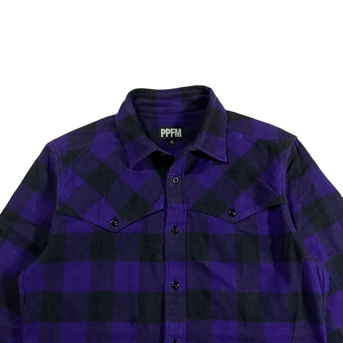 PPFM PPFM Western Shirt Checkerd Size US M / EU 48-50 / 2 - 2 Thumbnail