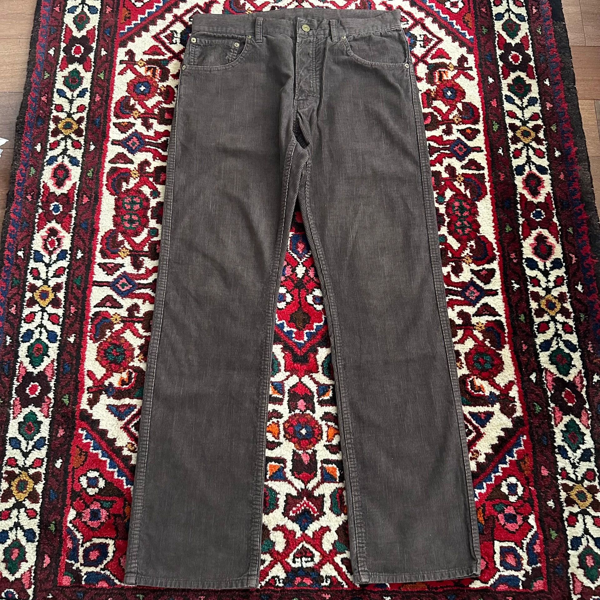 Visvim visvim 15ss fluxus 01 corduroy pant brown 1 Size US 26 / EU 42 - 1 Thumbnail