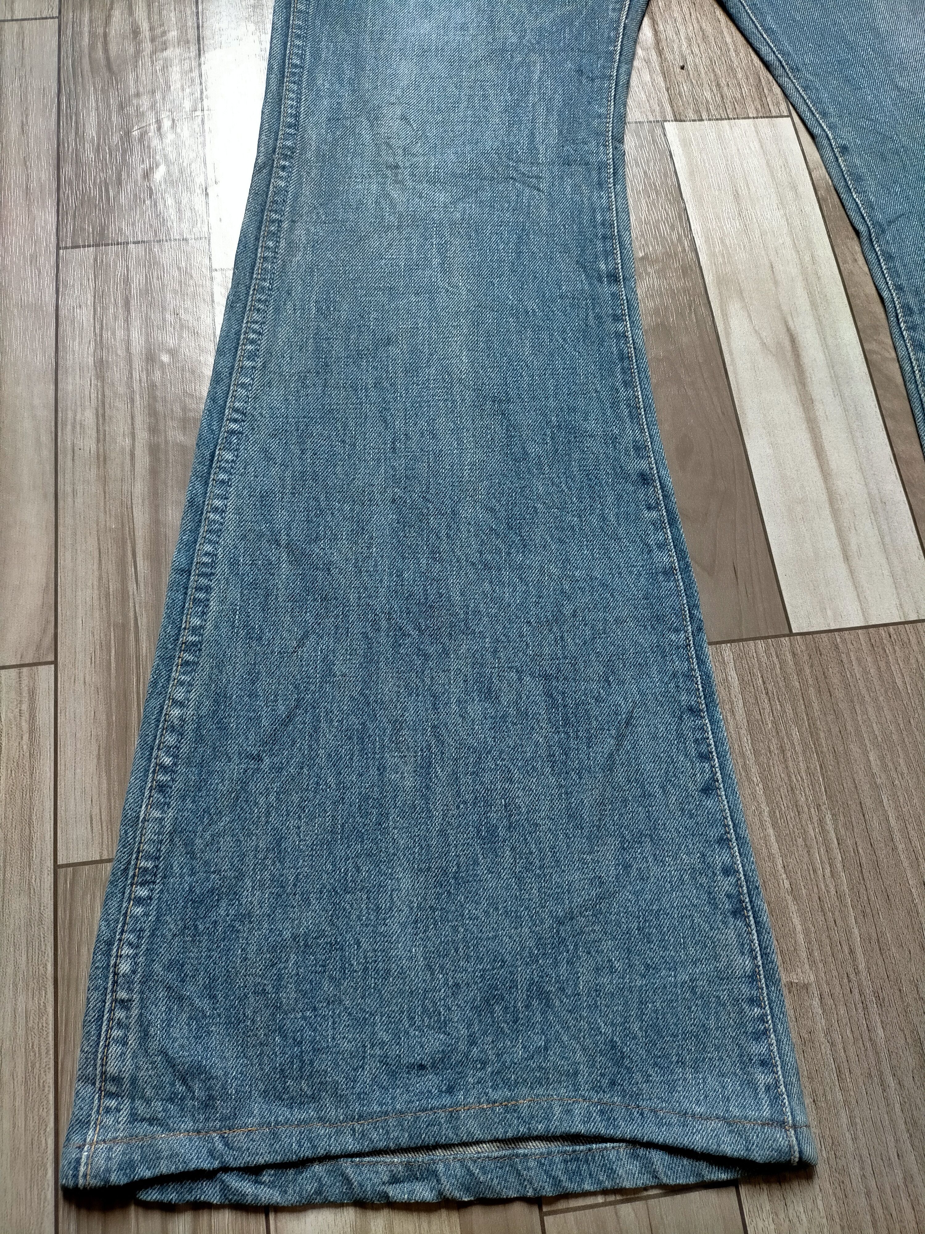 Hysteric Glamour × Japanese Brand Flare Jeans Vtg Bison Japan Bell Bottom Boot cut Denim Size US 30 / EU 46 - 7 Thumbnail