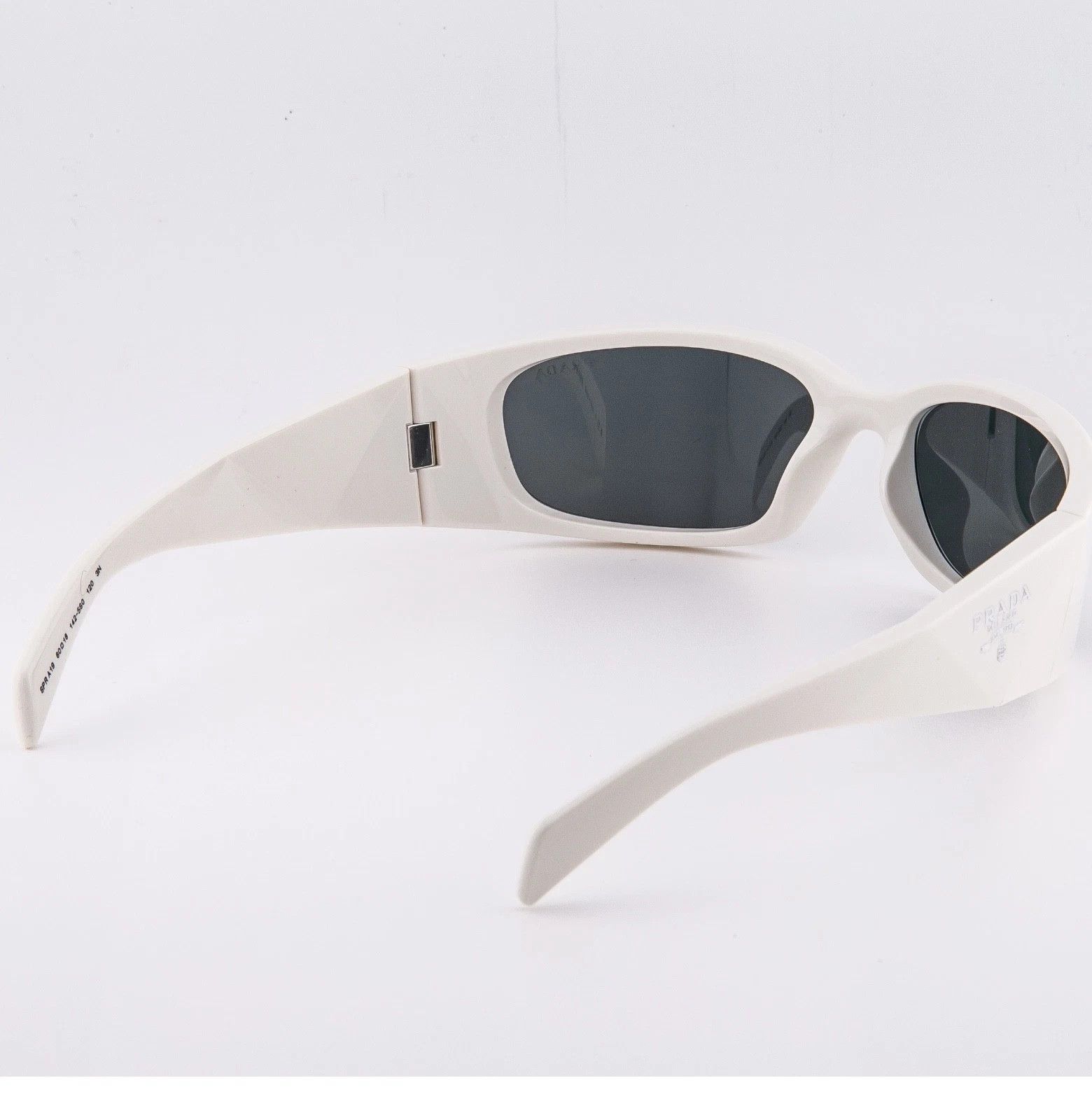 Prada PRADA SYMBOLE White PRA19S A19 Fashion Sunglasses Authentic Size ONE SIZE - 2 Thumbnail