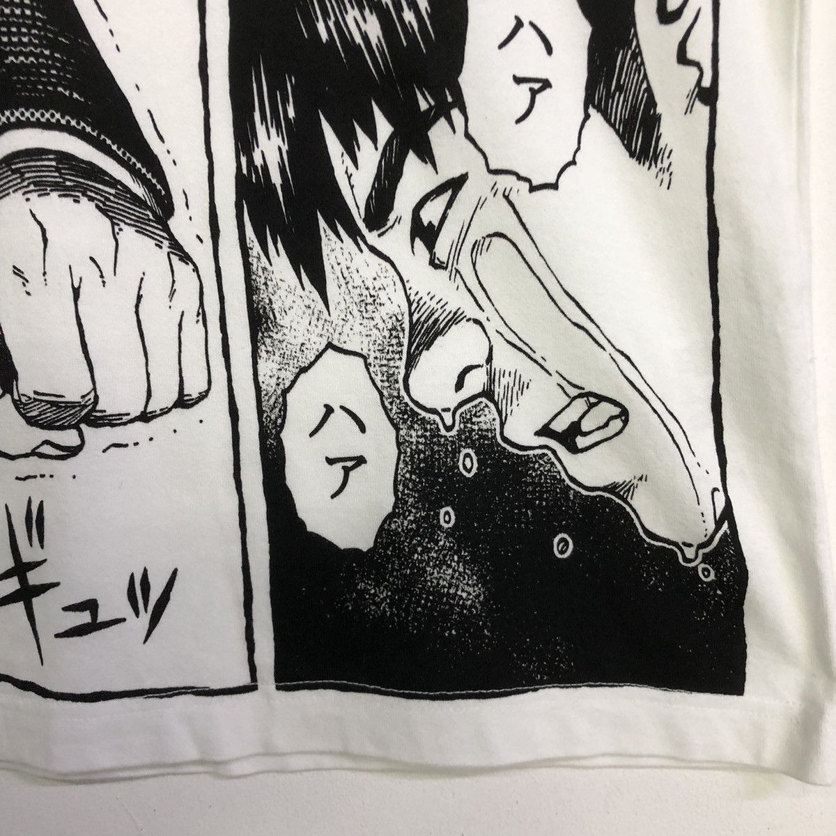 Anime × Uniqlo × Vintage Vintage Uniqlo Oyaji Goe Manga Art Ilustration Tshirt Size US XL / EU 56 / 4 - 8 Thumbnail