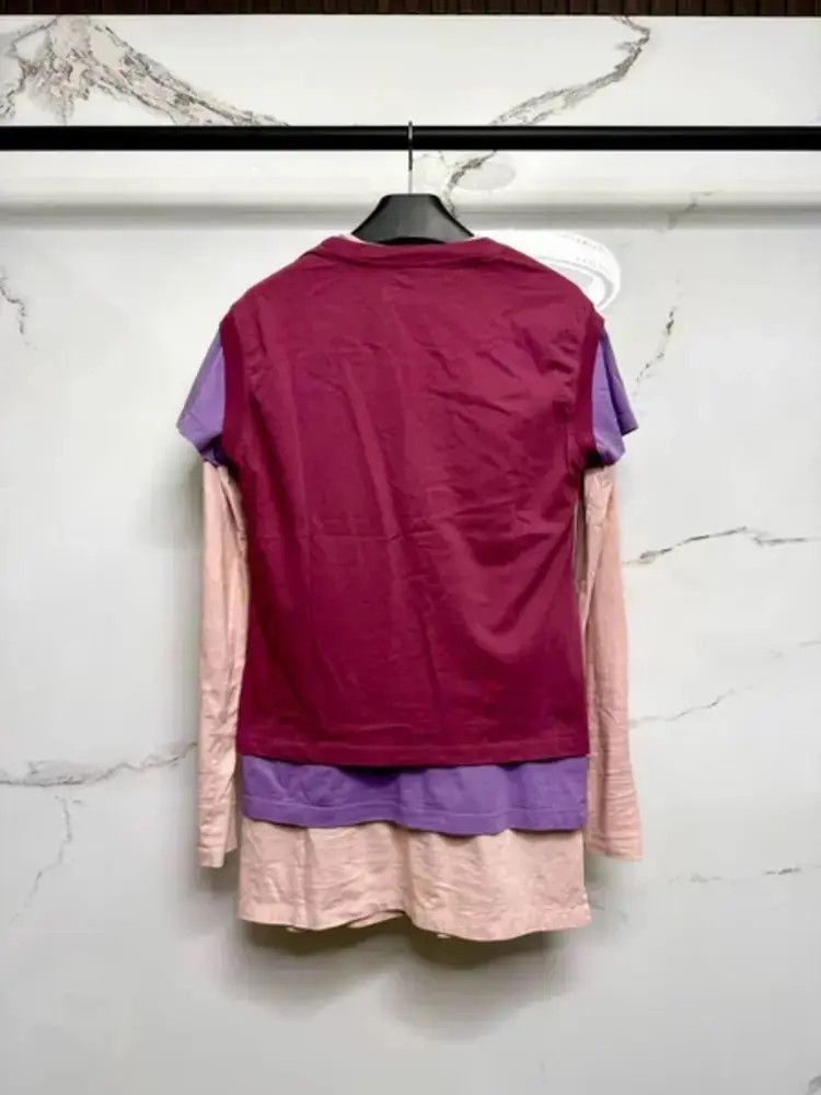 Miu Miu Miu Miu 24ss Multi Layers L/S Tee-2507 Size US XS / EU 42 / 0 - 7 Thumbnail