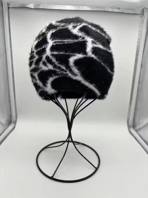 Other Mohair Spider Web Beanie (black) Size ONE SIZE - 3 Thumbnail