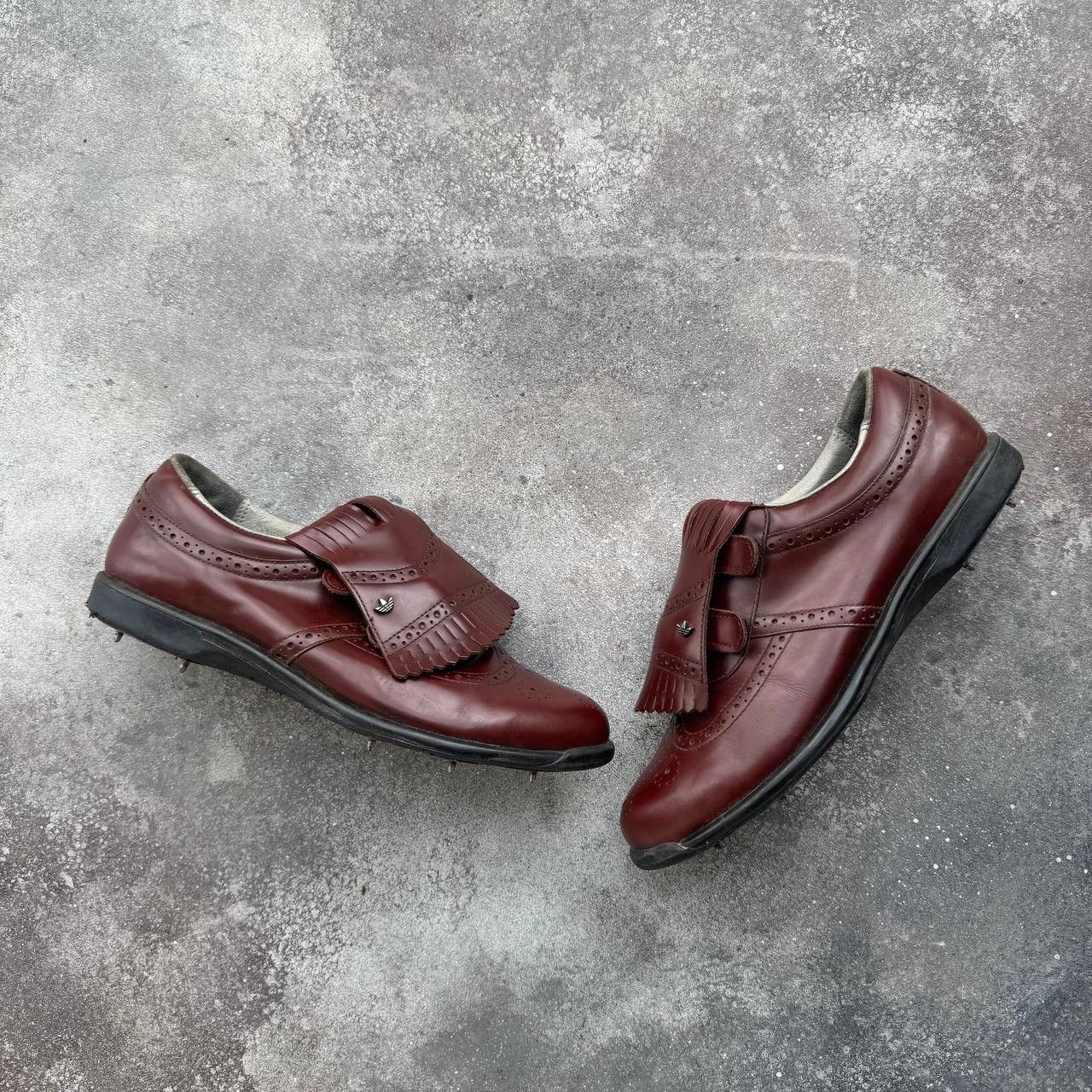 90s Adidas Vintage Retro Leather Golf Shoes
