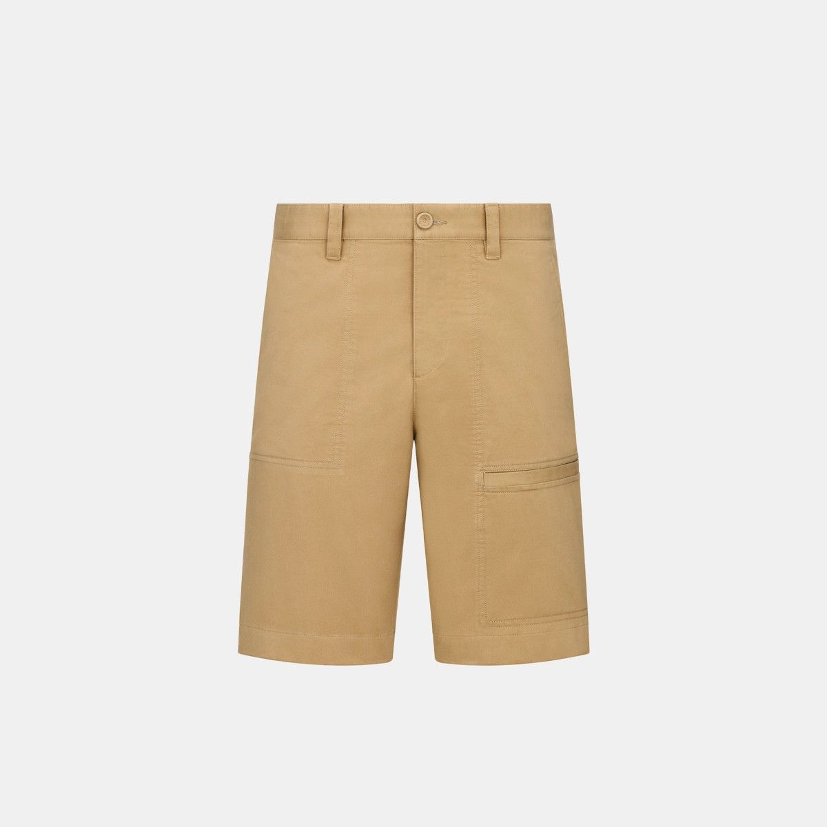 Dior o1bcso1str0125 Workwear Bermuda Shorts in Beige Size US 34 / EU 50 - 1 Thumbnail