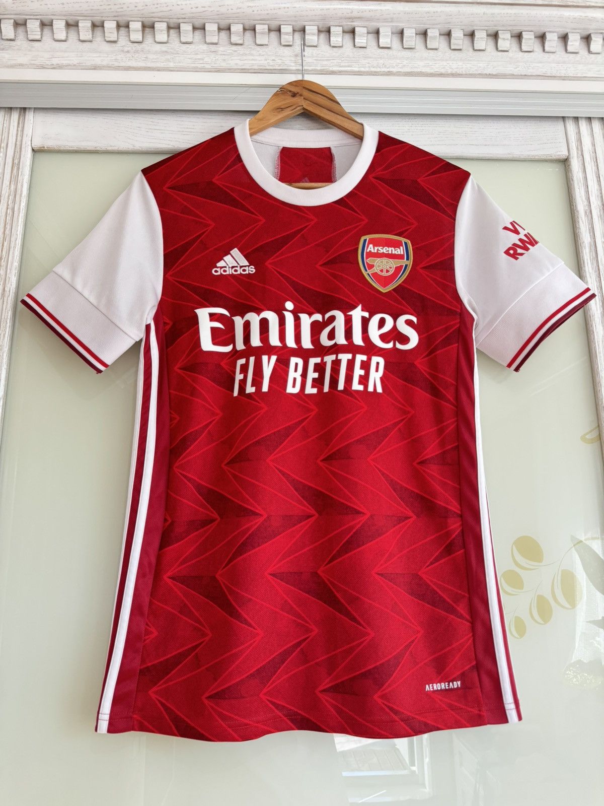 Adidas Arsenal 2020-2021 Home Soccer Jersey Football Kit Shirt Size US S / EU 44-46 / 1 - 6 Thumbnail