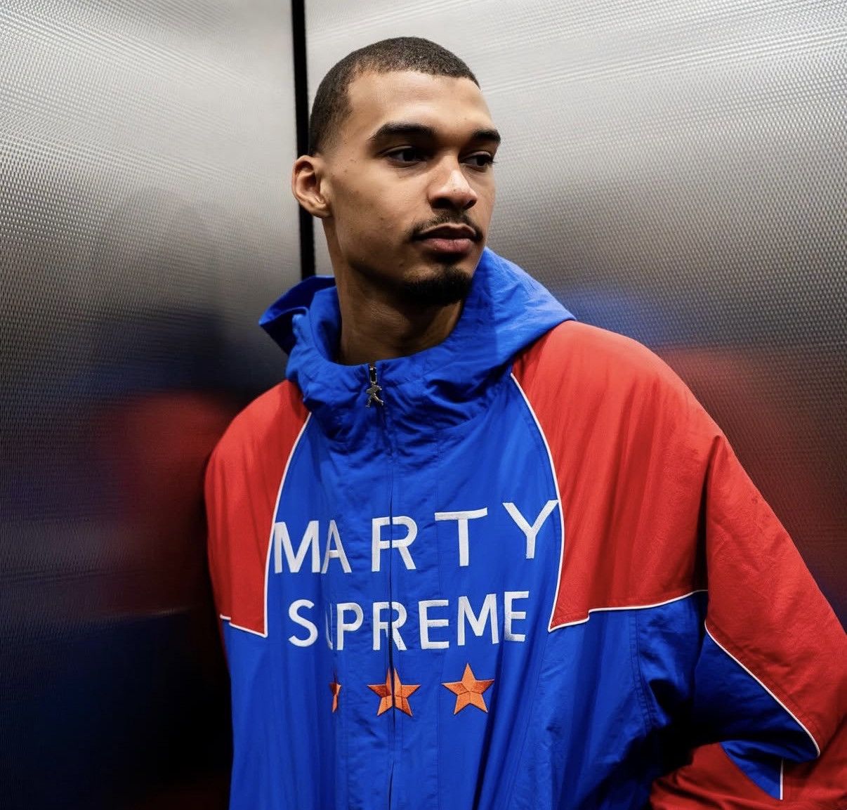 【最安値】MARTY SUPREME×nahmias ジャケット ネイビーL Big dreamers. @martysupreme x @nahmias__