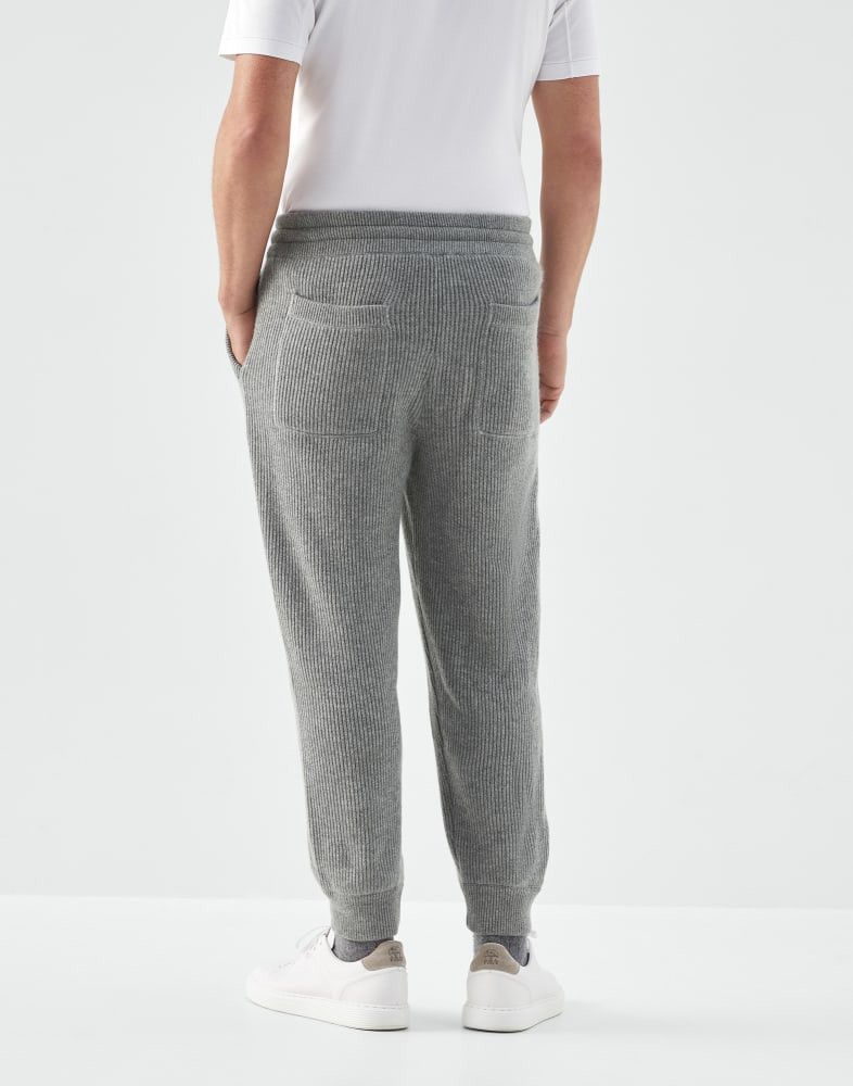 Brunello Cucinelli o1w1db10924 Cashmere Pant in Grey Size US 36 / EU 52 - 3 Thumbnail