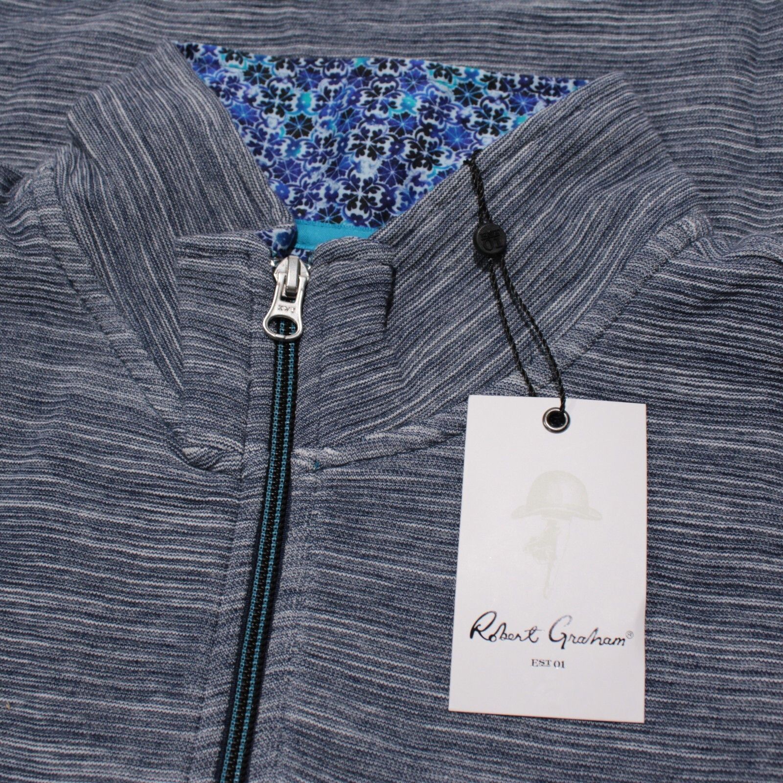 Robert Graham Robert Graham Sweater Size US XL in Blue Size US XL / EU 56 / 4 - 1 Thumbnail