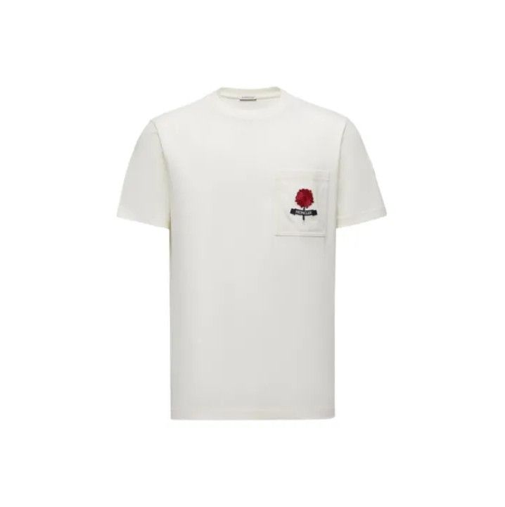 Moncler Moncler Men's Chest Daisy Short Sleeve T-Shirt Size US L / EU 52-54 / 3 - 1 Thumbnail