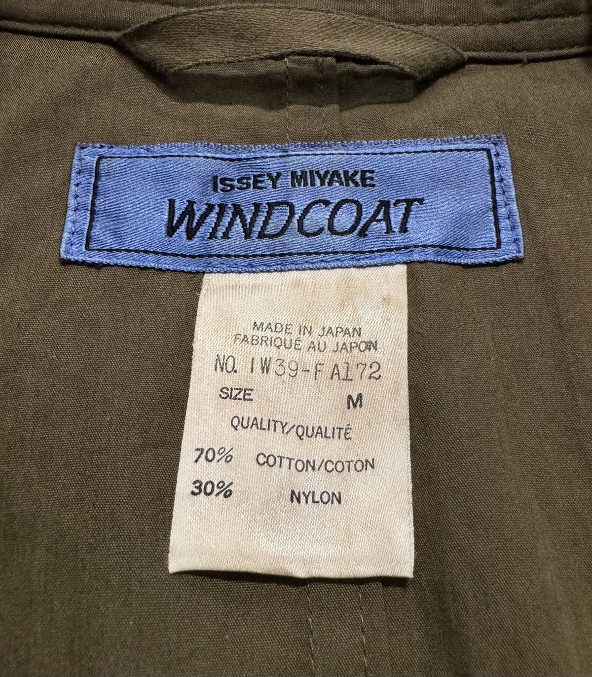 Issey Miyake Archive SS84 Windcoat Oversized Coat Size US XXL / EU 58 / 5 - 7 Thumbnail