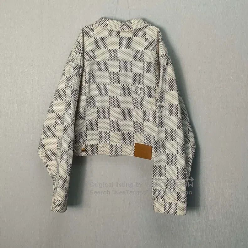 Louis Vuitton Louis Vuitton White checkerboard denim jacket Size US XS / EU 42 / 0 - 2 Thumbnail