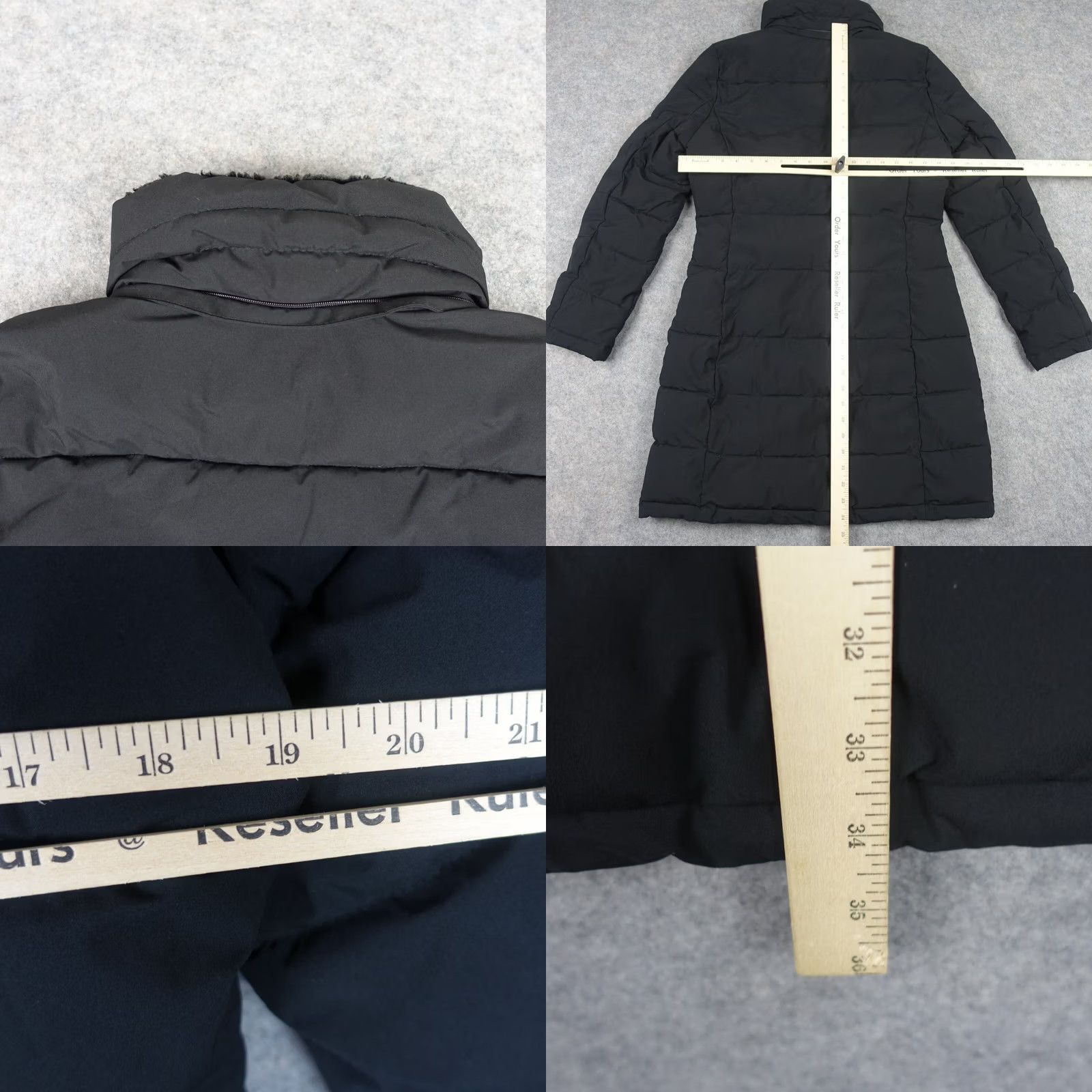 Andrew Marc Andrew Marc Jacket Womens Small Black Long Puffer Coat Zip Long Sleeve Polyester Quilted Lined Pockets Logo Casual Travel Fall Winter Mens Womens? Size S / US 4 / IT 40 - 8 Thumbnail