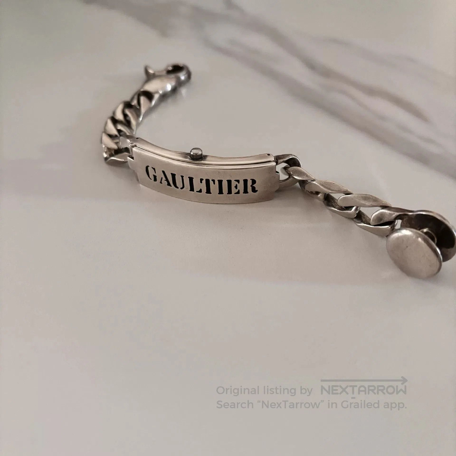 Jean Paul Gaultier Jean Paul Gaultier Archive Silver Watch. Size ONE SIZE - 7 Thumbnail
