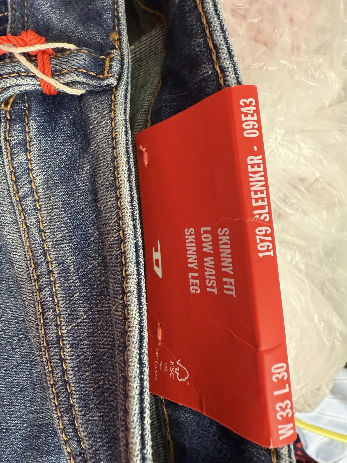 Diesel Diesel Skinny Fit Jeans W33 L30 Size US 33 - 2 Thumbnail