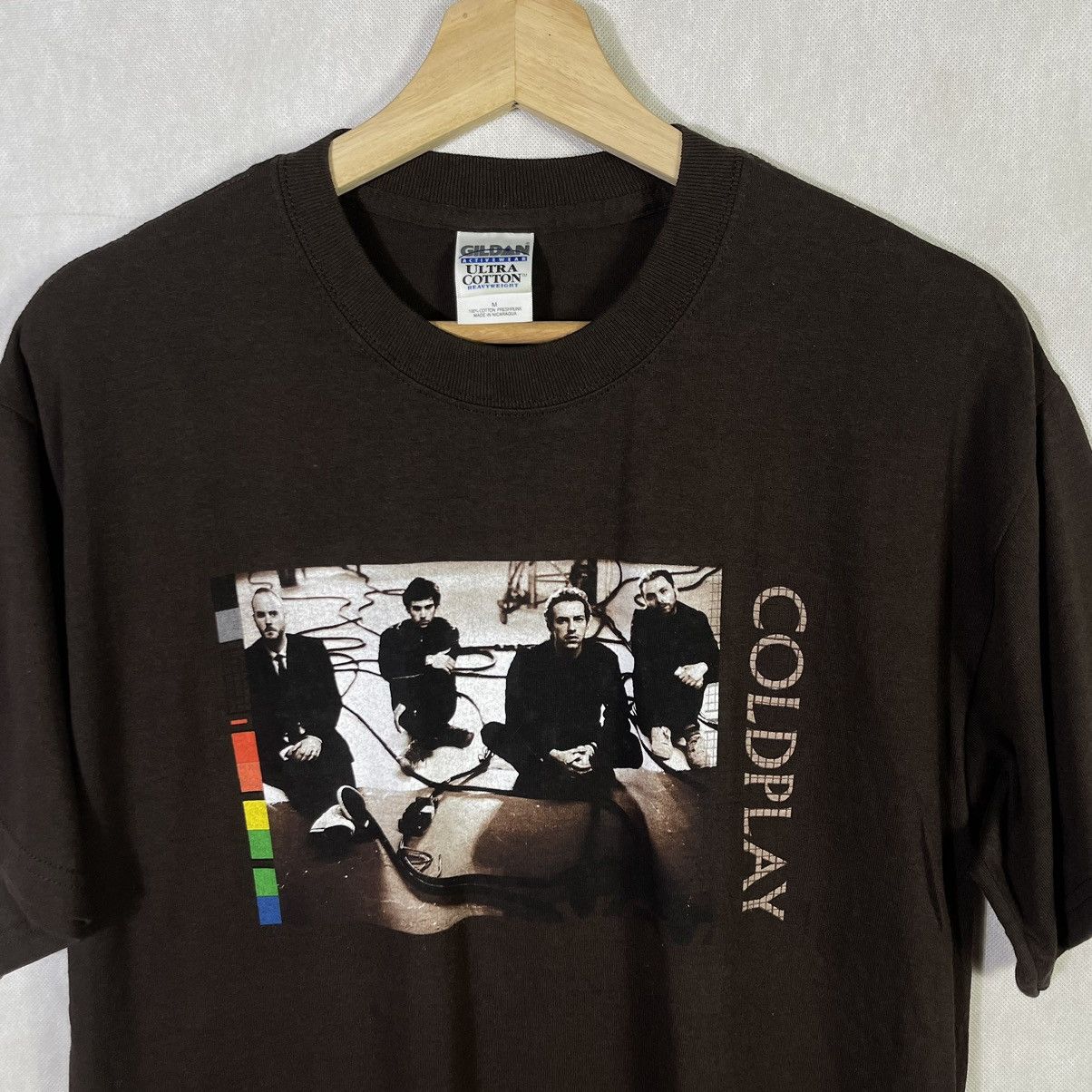 Band Tees × Vintage Coldplay Twisted Logic Tour 2005 Tshirt Size US M / EU 48-50 / 2 - 1 Thumbnail
