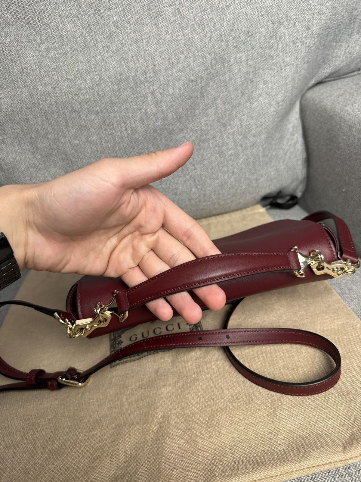 Gucci Gucci Horsebit 1955 Handbag Shoulder Bag Luxury Size ONE SIZE - 14 Thumbnail