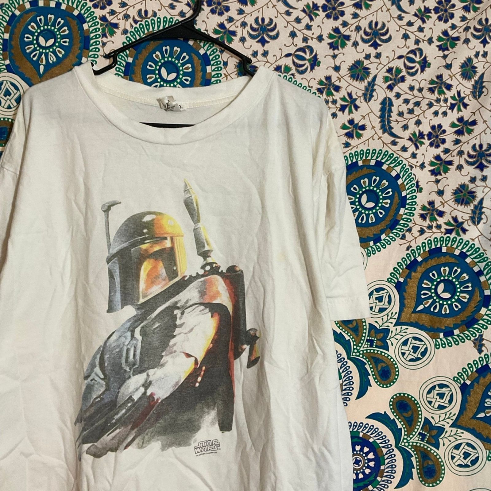 Star Wars Vintage 1994 Starwars Boba Fett Shirt Size US XL / EU 56 / 4 - 2 Thumbnail