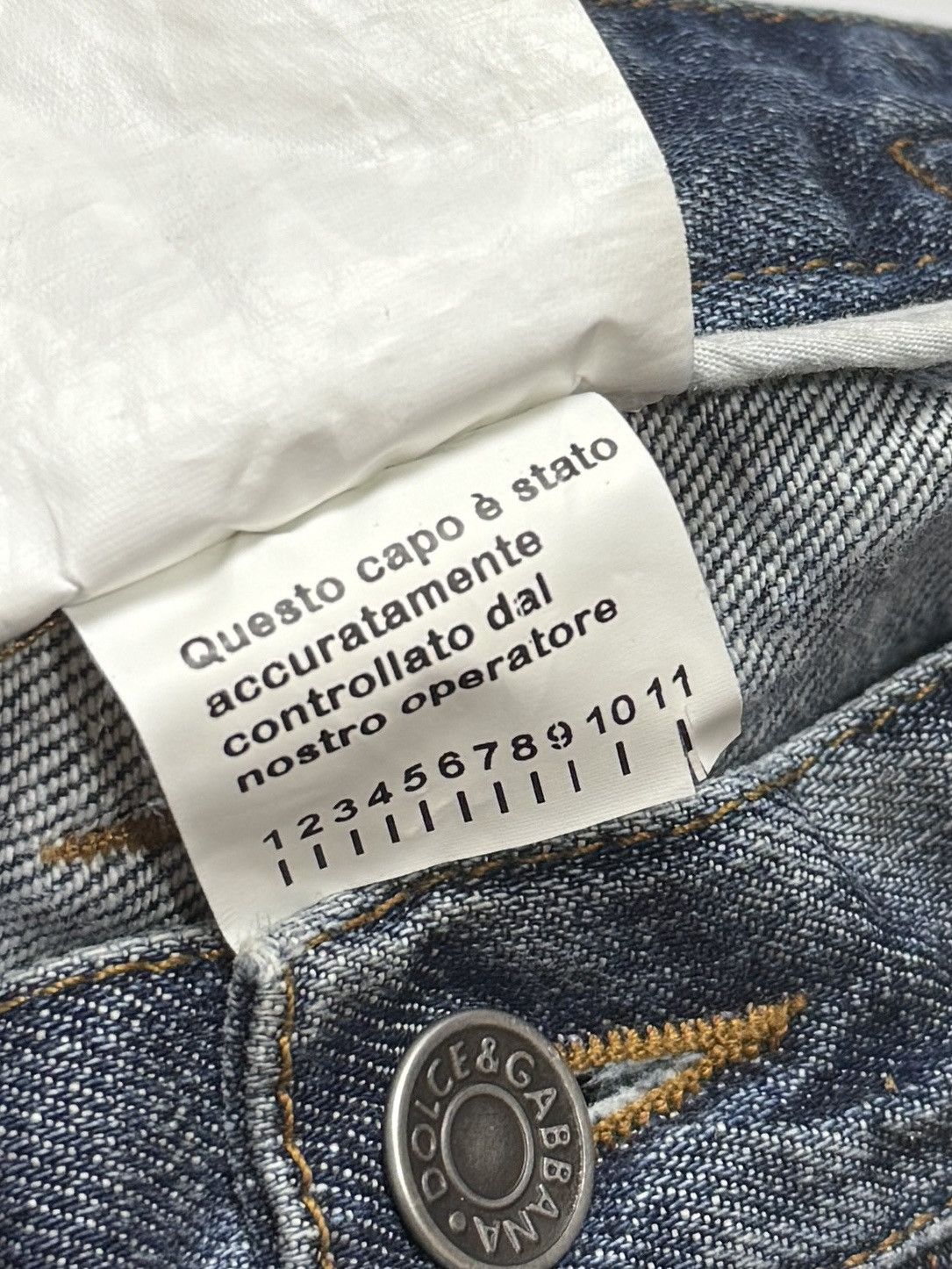 Dolce & Gabbana Dolce & Gabbana Mens Vintage Jeans Denim Size 32 Size US 32 / EU 48 - 8 Thumbnail