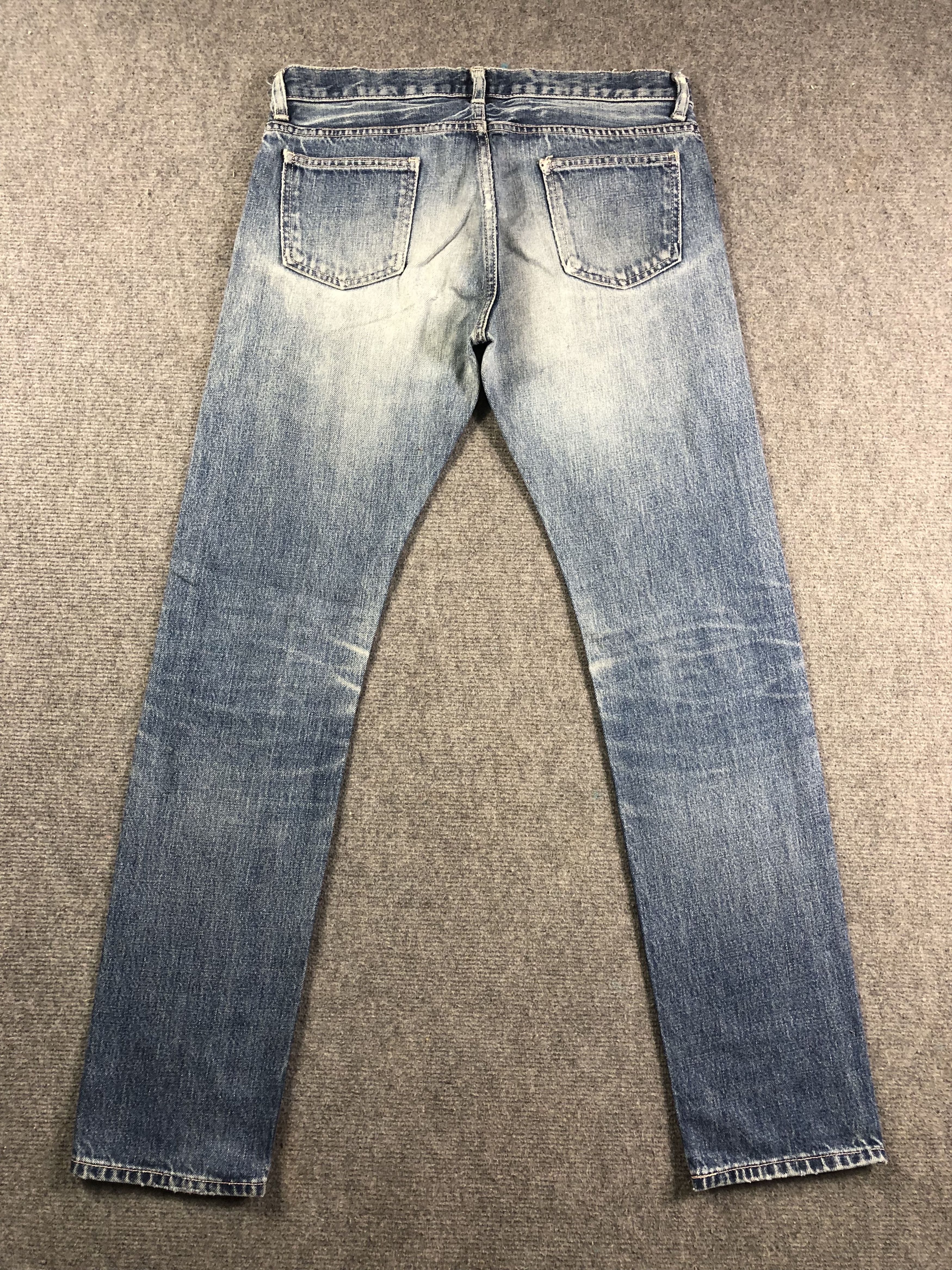 Japanese Brand Wash Blue Domingo Co Ltd Denim Jeans 32x30.5 Size 32" / US 10 / IT 46 - 13 Thumbnail