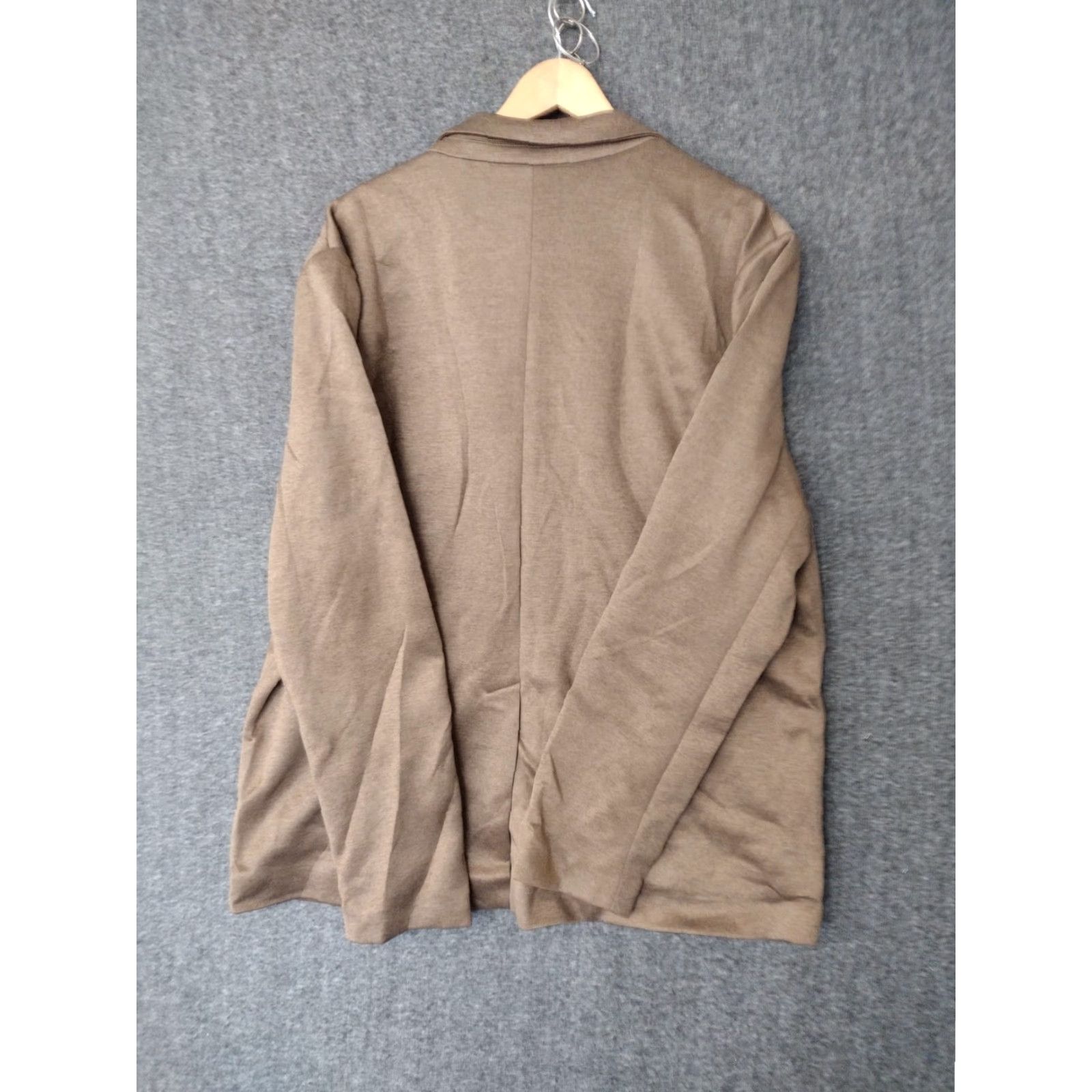 Vintage Stylus X Ladarius Campbell Blazer Men XL Heather Warm Sand Two-Button Mens Size 46R - 2 Thumbnail