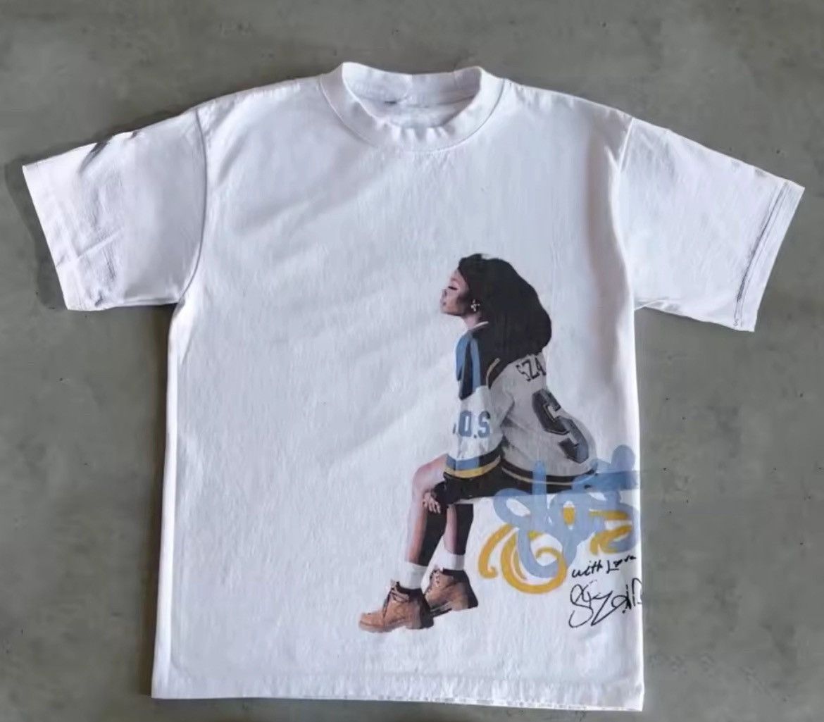 Vintage Y2k Sza Streetwear vintage t shirt Size S / US 4 / IT 40 - 1 Thumbnail