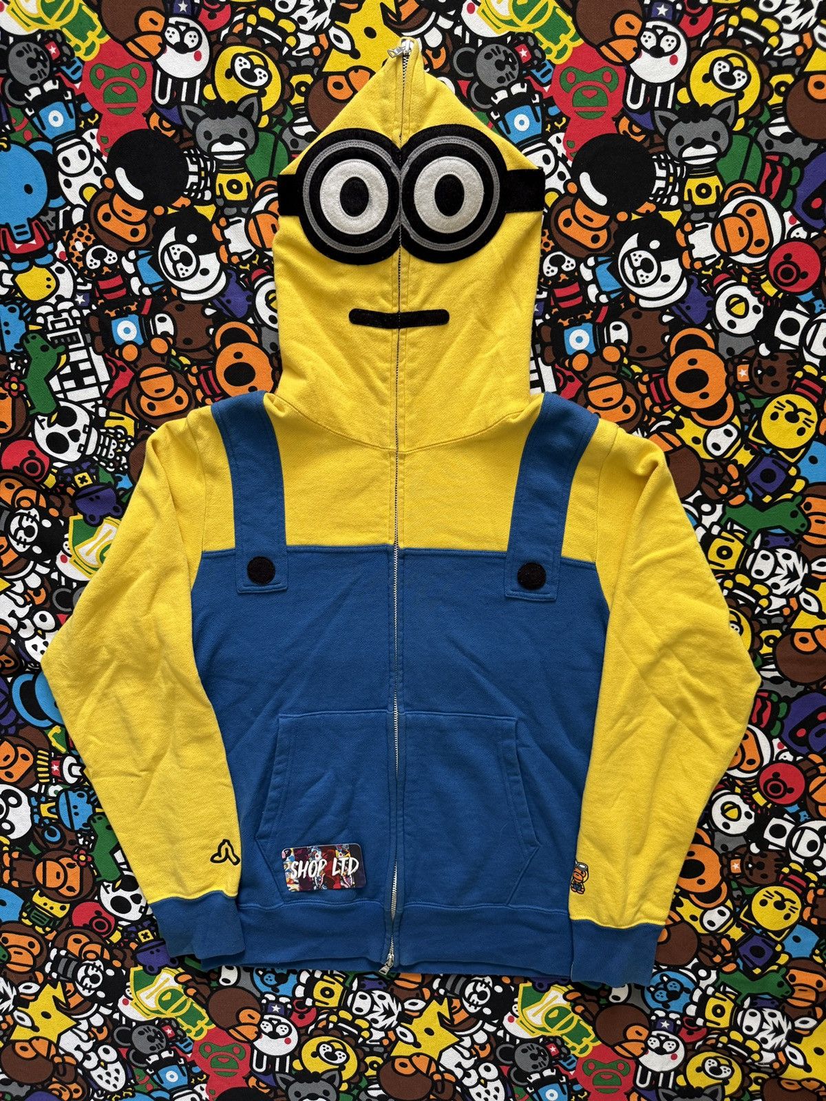 Bape Minions Hoodie | Grailed