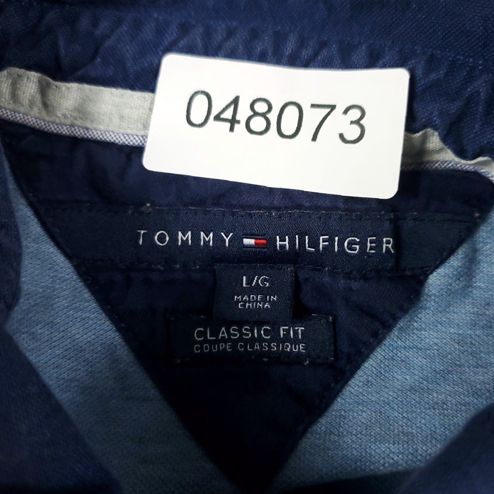 Tommy Hilfiger Tommy Hilfiger Polo Shirt Mens Large Blue Casual Short Sleeve, Regular Fit, 100% Cotton, Logo Accent, Button-Front Collar Polo Size US L / EU 52-54 / 3 - 6 Thumbnail