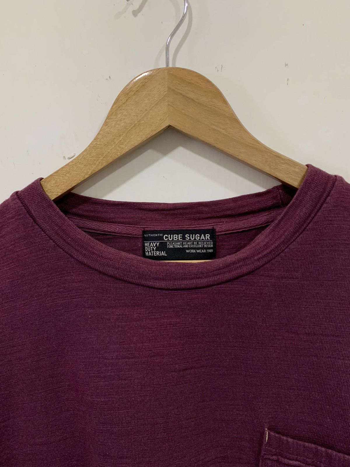 Japanese Brand Japanese Brand Cube Sugar Boxy Pocket Tee Size US M / EU 48-50 / 2 - 5 Thumbnail