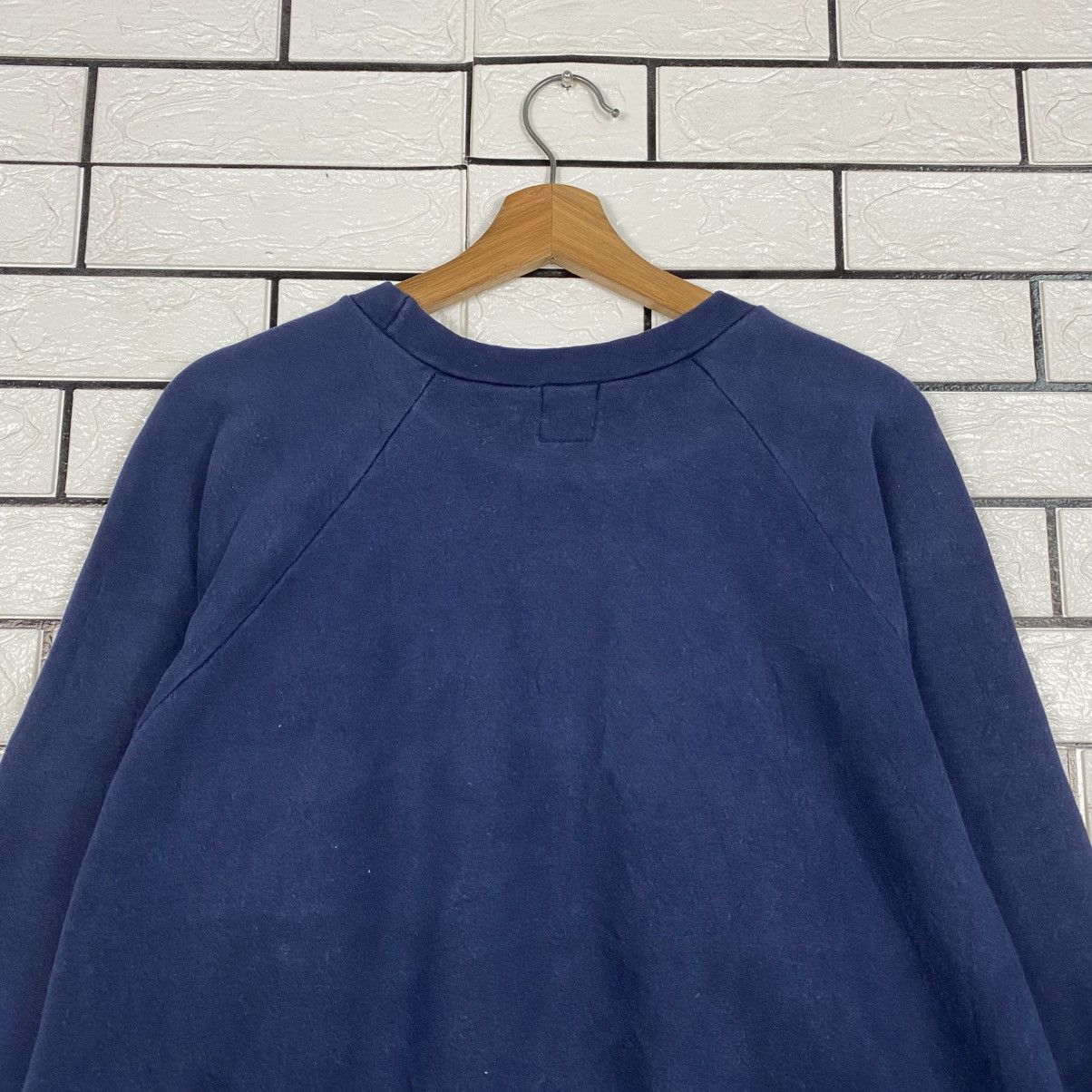 Issey Miyake Vintage Indigo Sweatshirt Beams Tokyo Big Logo Size US L / EU 52-54 / 3 - 10 Thumbnail