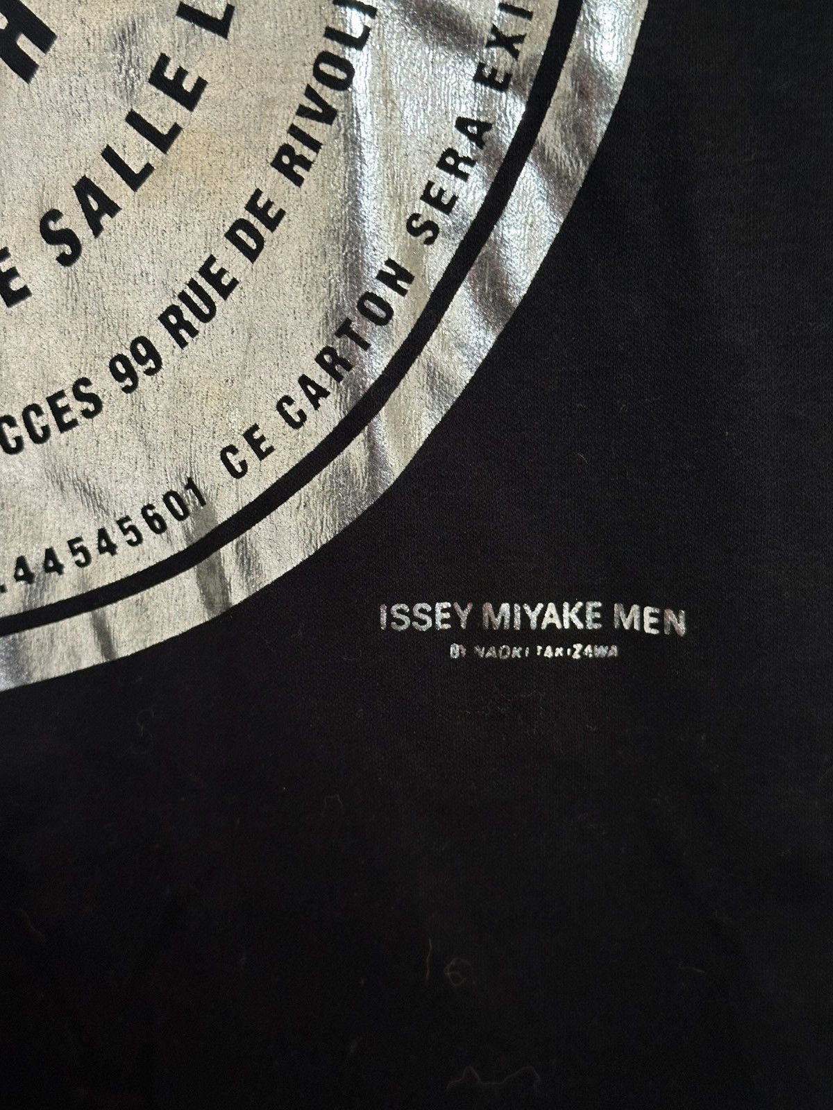 Issey Miyake AW97 Metallic Circle runway tee Size US M / EU 48-50 / 2 - 3 Thumbnail