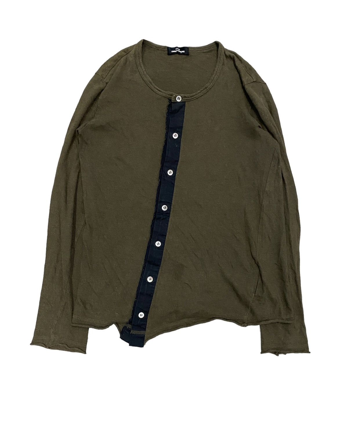 Comme des Garcons AW03 Tricot Asymmetrical button wool Size M / US 6-8 / IT 42-44 - 1 Thumbnail