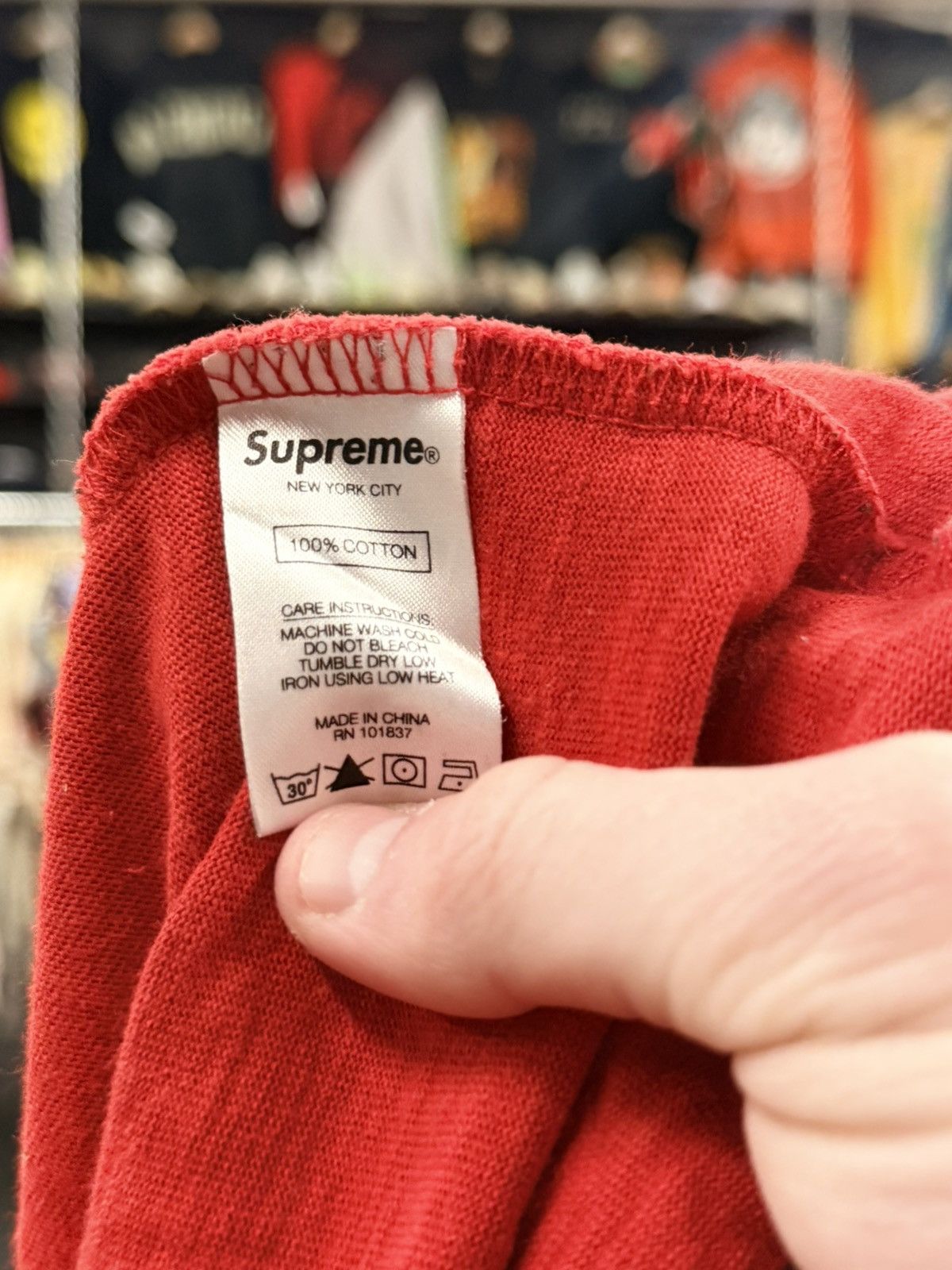 Supreme Supreme Drama Tee Size US L / EU 52-54 / 3 - 4 Thumbnail